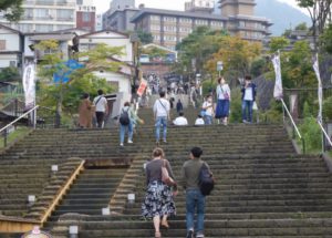 榛名山　伊香保温泉街